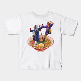 japanese gods in ramen Kids T-Shirt